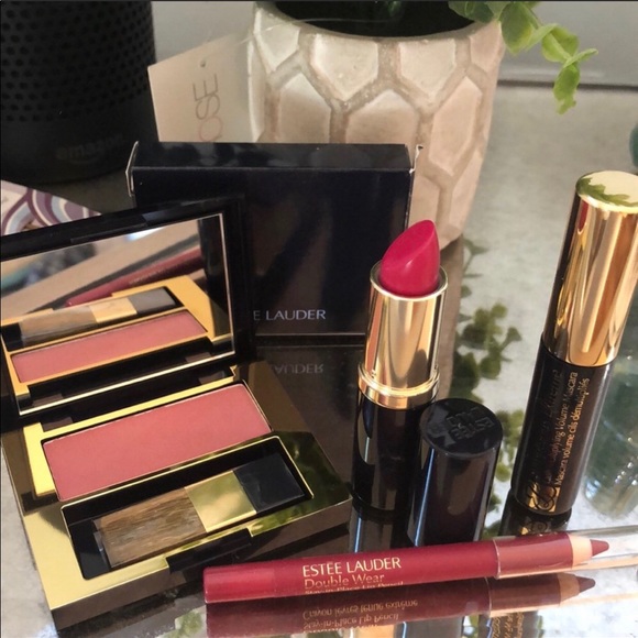 Estee Lauder Other - ⭐️Ester Lauder Set/ blush/ lipstick/ mascara/🔆NEW